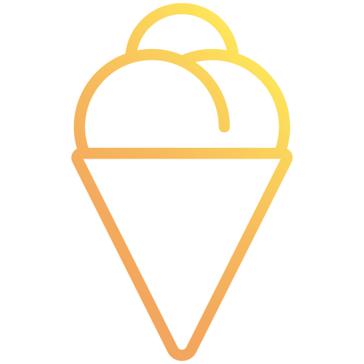 Ice cream Generic Gradient icon