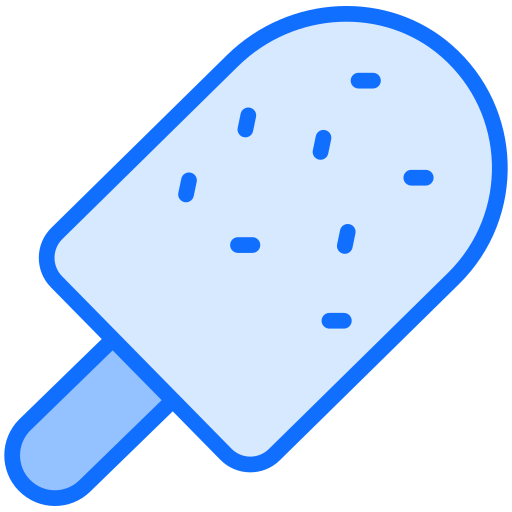 палочка для мороженого Generic Blue иконка