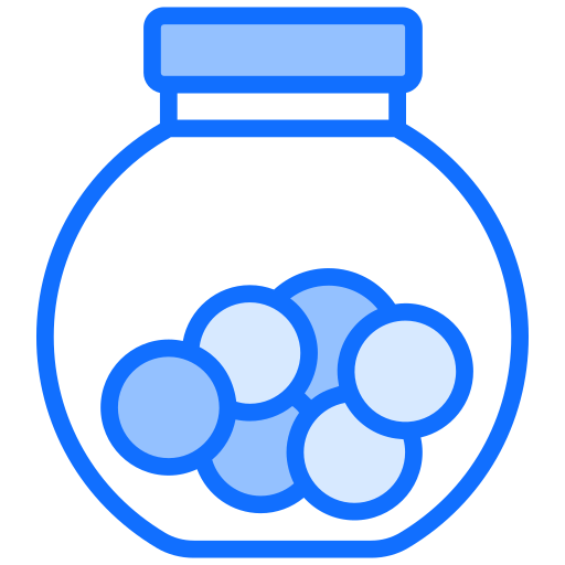 snoeppot Generic Blue icoon