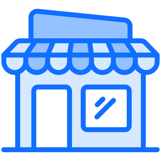 Candy shop Generic Blue icon