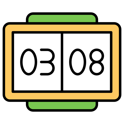 tablero de puntuación Generic Outline Color icono
