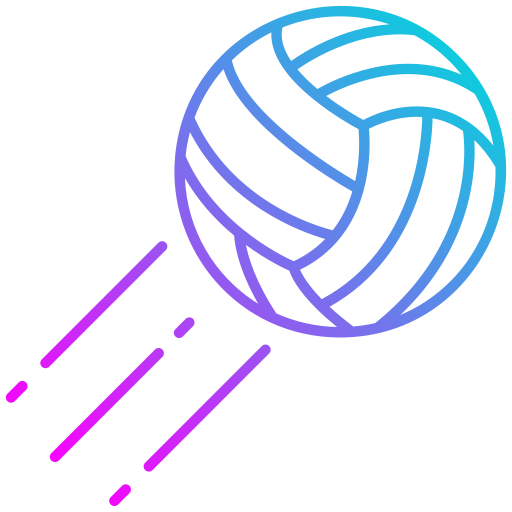 Volleyball ball Generic Gradient icon