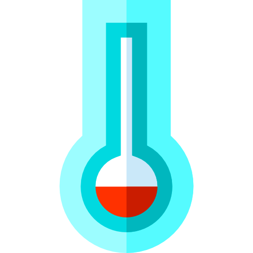 niska temperatura Basic Straight Flat ikona