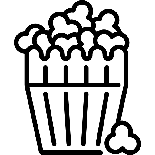 ポップコーン Special Lineal icon