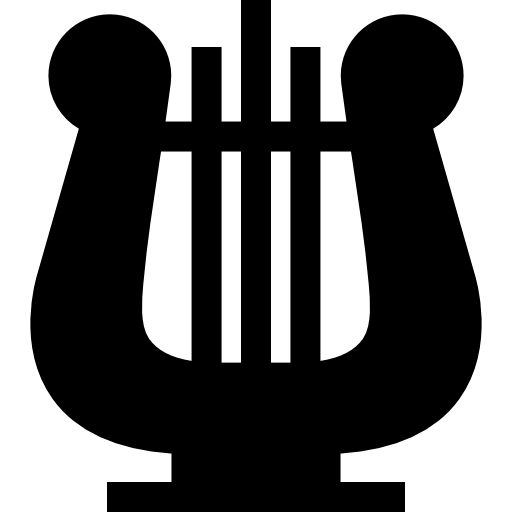 ハープ Basic Straight Filled icon