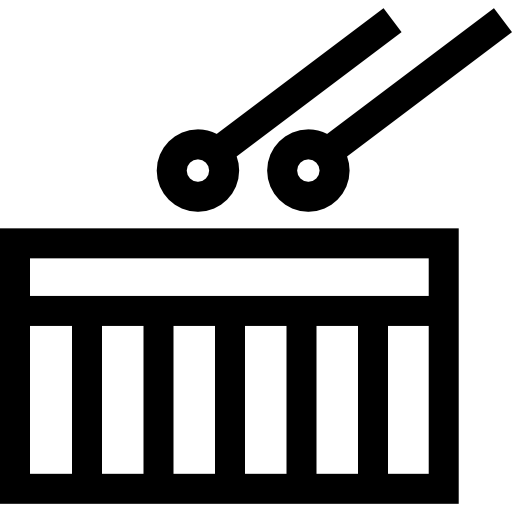 trommel Basic Straight Lineal icoon
