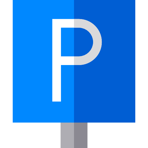 parcheggio Basic Straight Flat icona