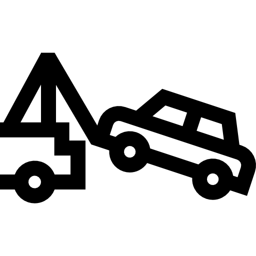 dépanneuse Basic Straight Lineal Icône