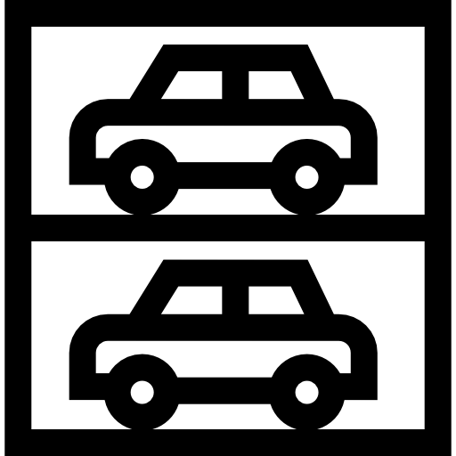 parking Basic Straight Lineal Icône