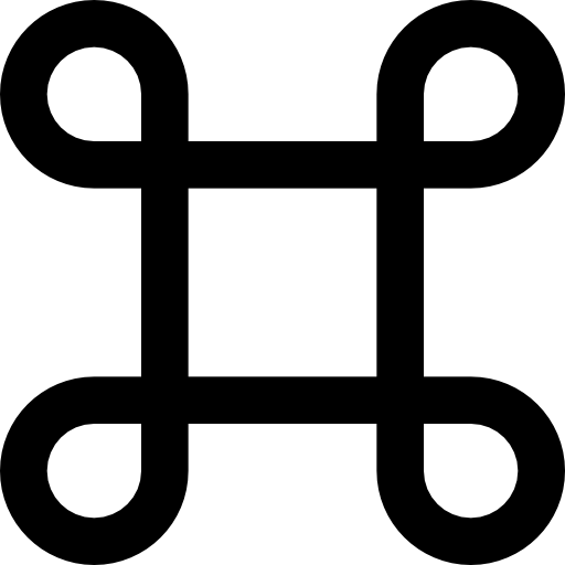 Команда Basic Black Outline иконка