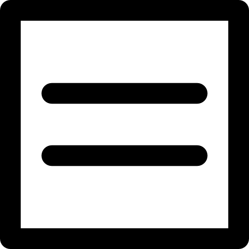 równy Basic Black Outline ikona