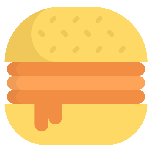 hamburger Generic Flat icoon