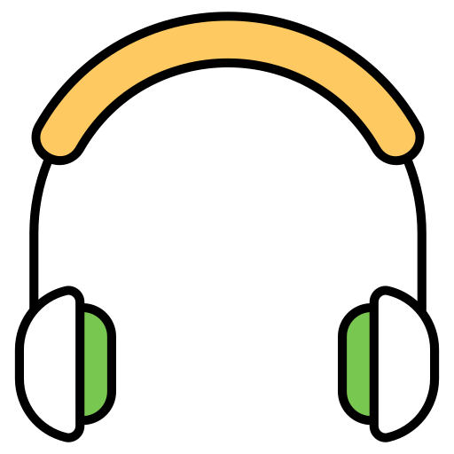 Ear protector Generic Outline Color icon