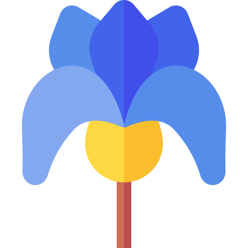 iris Basic Straight Flat icoon
