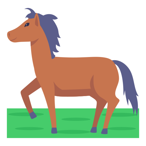 paard Generic Flat icoon
