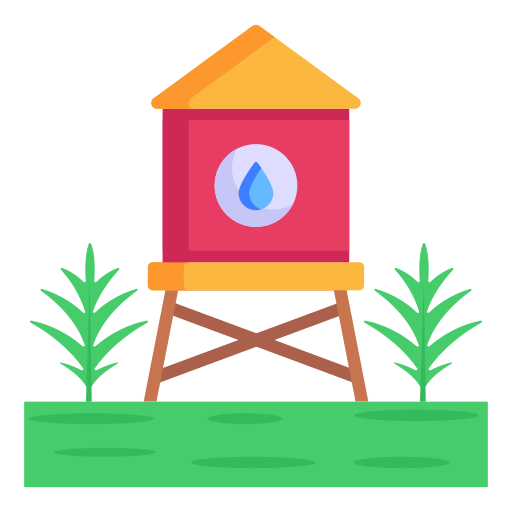 zbiornik wodny Generic Flat ikona