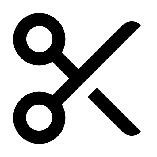 tesoura Generic Basic Outline Ícone