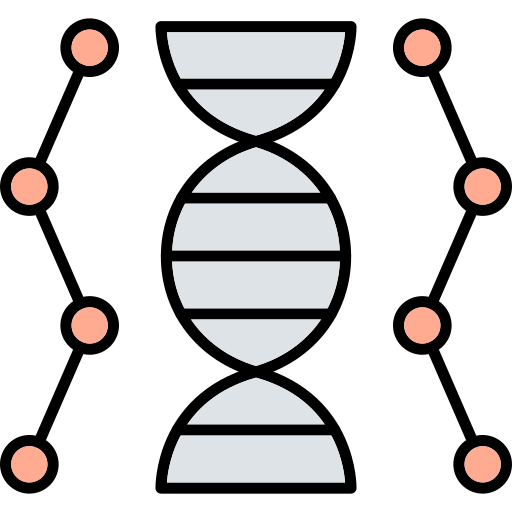 dna Generic Outline Color icona