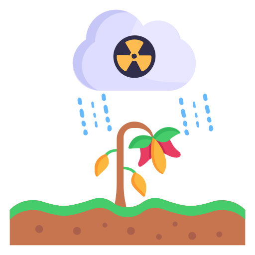 Кислотный дождь Generic Flat иконка