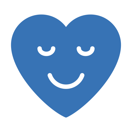 le sourire Generic Blue Icône