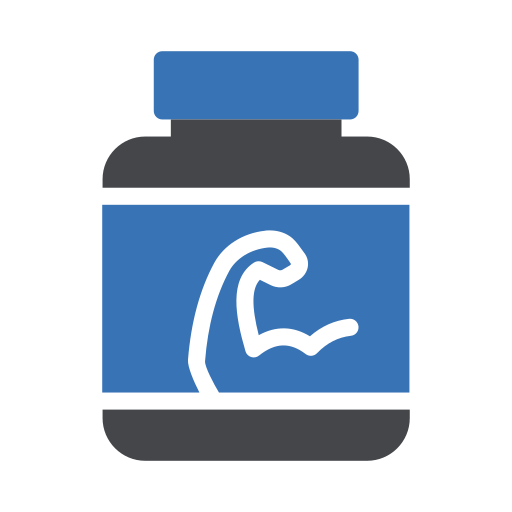 Protein Generic Blue icon