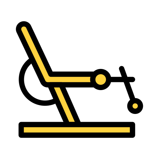 Gym Vector Stall Lineal Color icon