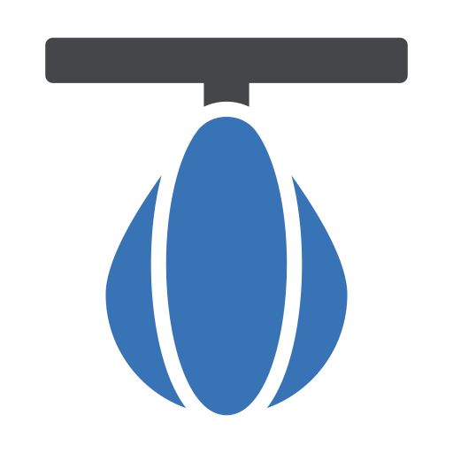 Punching ball Generic Blue icon