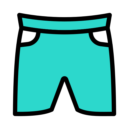 Shorts Vector Stall Lineal Color icon