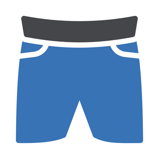 shorts Generic Blue Icône