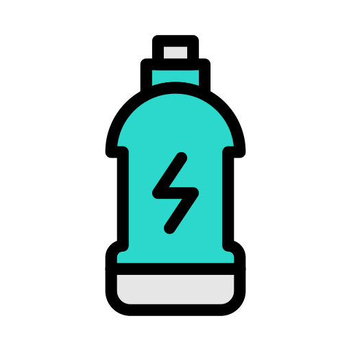 Energy drink Vector Stall Lineal Color icon