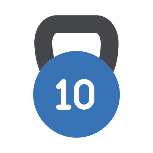 Weight Generic Blue icon