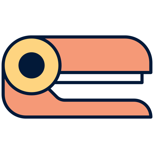 Staple Generic Outline Color icon