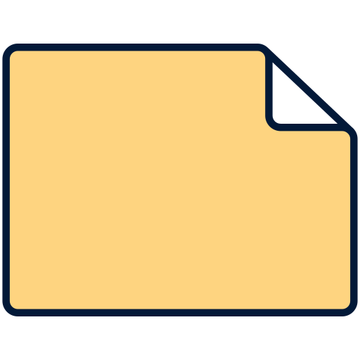 백지 Generic Outline Color icon