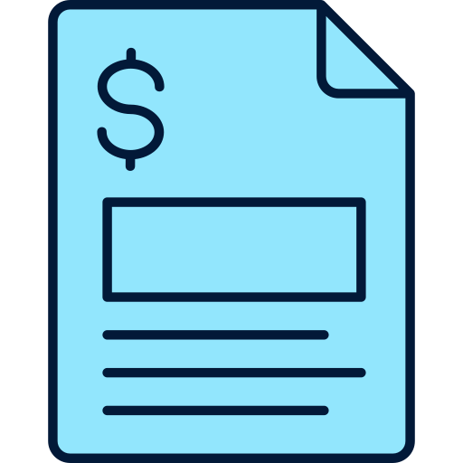 Billing Generic Outline Color icon