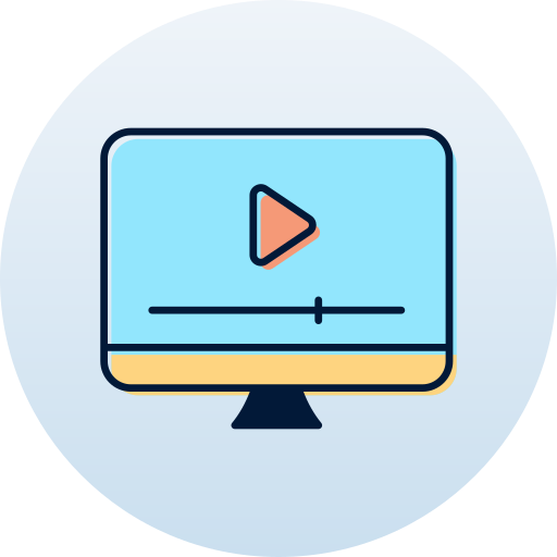 Video tutorials Generic Circular icon
