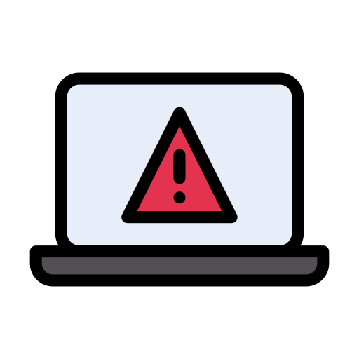 waarschuwingsbord Vector Stall Lineal Color icoon