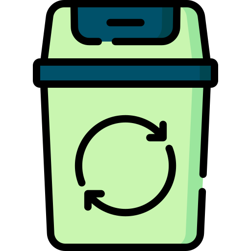 pojemnik na śmieci Special Lineal color ikona