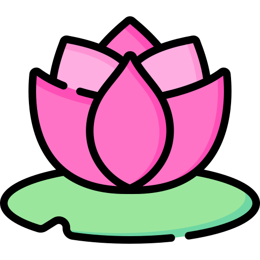 flor de loto Special Lineal color icono
