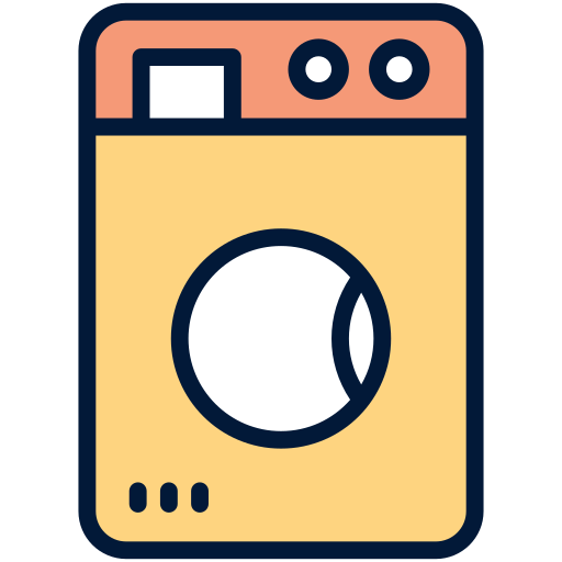 Tumble dryer Generic Outline Color icon