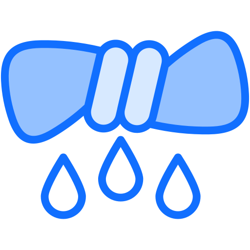 絞る Generic Blue icon
