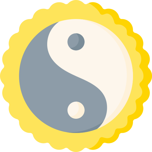 boeddhisme Special Flat icoon