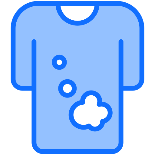 汚れたシャツ Generic Blue icon