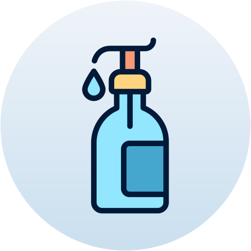 Liquid soap Generic Circular icon