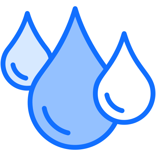 molhado Generic Blue Ícone