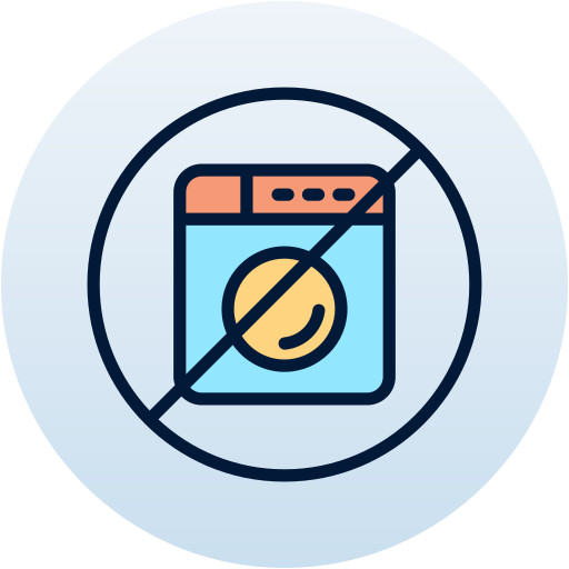 세탁 금지 Generic Circular icon