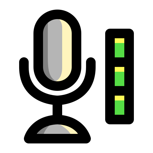 microfoon Generic Outline Color icoon