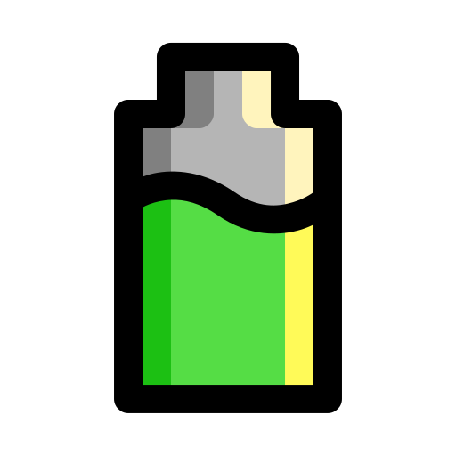 バッテリー Generic Outline Color icon