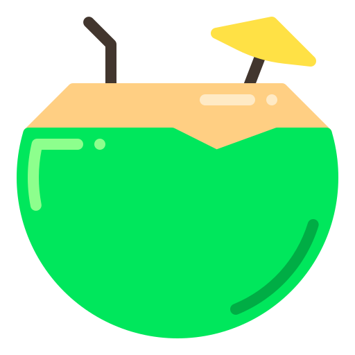 kokosgetränk Generic Flat icon