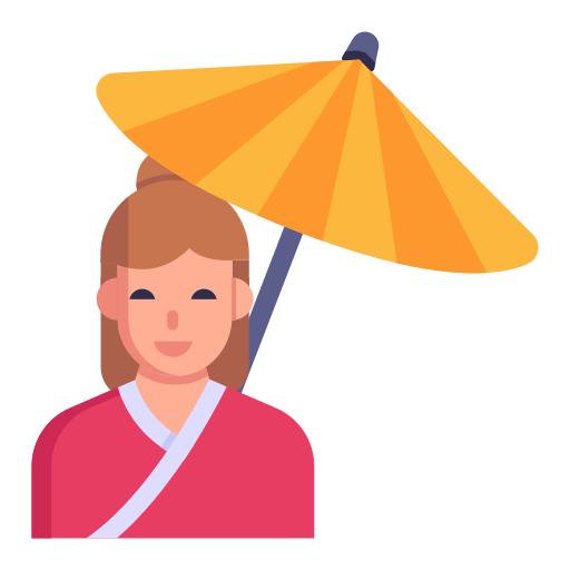 geisha Generic Flat icon
