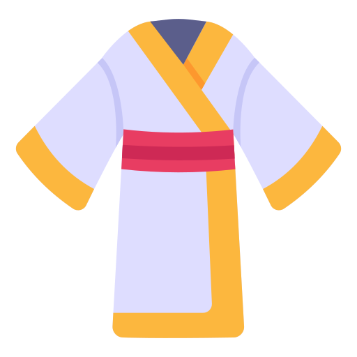 kimono Generic Flat icono